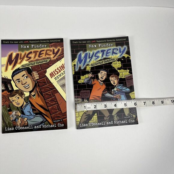 Max Finder Mystery Collected Casebook Volume 2 and 3 - NEW paperback edition - Picture 11 of 11